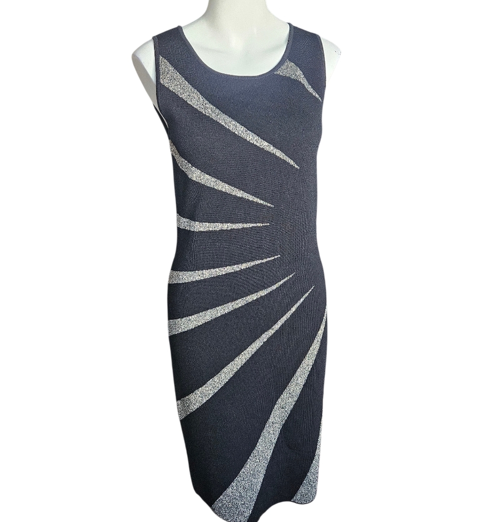 Carmen Marc Valvo‎ Bodycon Classy Cocktail Dress Flattering Stretch Size Small